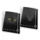 Gumis mappa Pigna Monocromo Black A/4