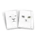 Gumis mappa Pigna Monocromo White A/4