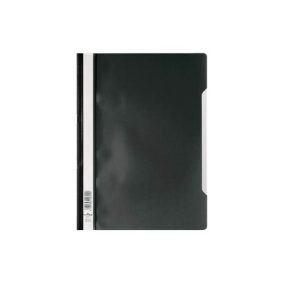Gyorsfűző PVC Durable A/4 áttetsző előlap fekete Gyorsfűző PVC Durable A/4 áttetsző előlap fekete