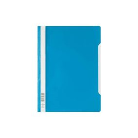 Gyorsfűző PVC Durable A/4 áttetsző előlap kék Gyorsfűző PVC Durable A/4 áttetsző előlap kék