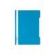 Gyorsfűző PVC Durable A/4 áttetsző előlap kék
