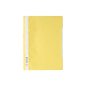 Gyorsfűző PVC Durable A/4 áttetsző előlap sárga Gyorsfűző PVC Durable A/4 áttetsző előlap sárga