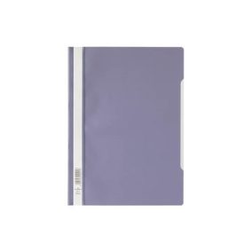Gyorsfűző PVC Durable A/4 áttetsző előlap lila Gyorsfűző PVC Durable A/4 áttetsző előlap lila