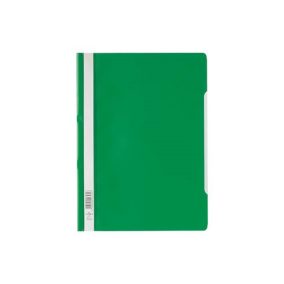 Gyorsfűző PVC Durable A/4 áttetsző előlap zöld Gyorsfűző PVC Durable A/4 áttetsző előlap zöld