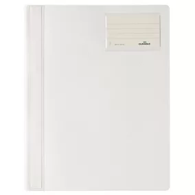   Gyorsfűző PVC Durable A/4 azonos előlappal extra széles fehér