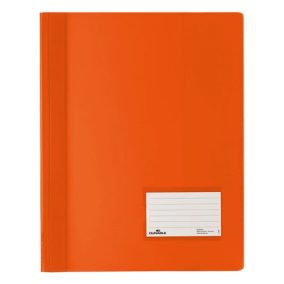 Gyorsfűző PVC Durable Duralux A/4 extra erős narancssárga   Gyorsfűző PVC Durable Duralux A/4 extra erős narancssárga