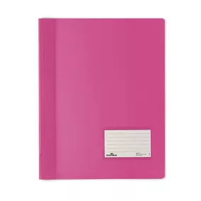 Gyorsfűző PVC Durable Duralux A/4  rózsaszín