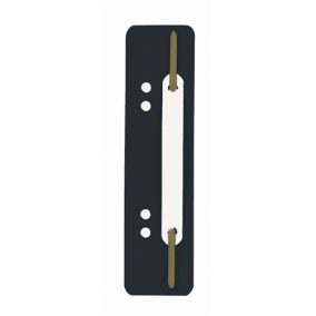 Lefűző lapocska Durable 150x35 mm PP dupla lyukasztással fekete   Lefűző lapocska Durable 150x35 mm PP dupla lyukasztással fekete