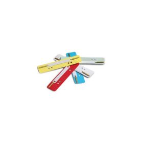   Lefűző lapocska Durable 150x35 mm PP dupla lyukasztással sárga