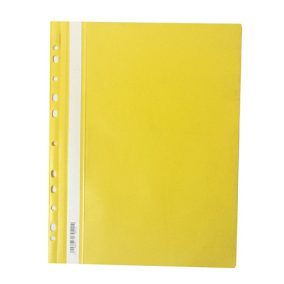 Gyorsfűző PP pd A/4 lefűzhető sárga Gyorsfűző PP pd A/4 lefűzhető sárga