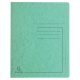 Gyorsfűző papír Exacompta A/4 prespán 355g zöld