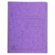 Gyorsfűző papír Exacompta A/4 prespán 355g lila