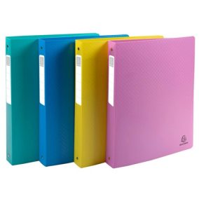   Gyűrűs könyv Exacompta Forever Young A/4+ 4 gyűrűs 40 mm gerinccel vegyes színek