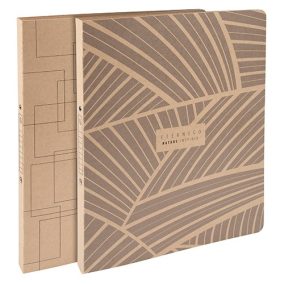   Gyűrűs könyv Exacompta Eterneco A/4 2 gyűrűs 20 mm gerinccel vegyes minták