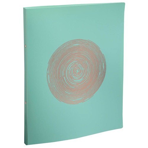 Gyűrűs könyv Exacompta Ellipse A/4 2 gyűrűs 20 mm gerinccel vegyes színek