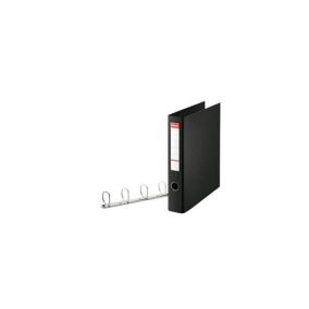   Gyűrűs könyv Esselte Jumbo A/4 4 D 4 gyűrűs 58 mm gerinccel fekete 82407