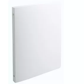   Gyűrűs könyv Exacompta Opaque A/4 4 gyűrűs 20 mm gerinccel PP fehér