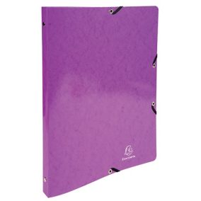   Gyűrűs könyv Exacompta Iderama A/4 2 gyűrűs 20 mm gerinccel lila