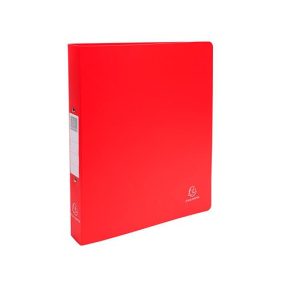 Gyűrűs könyv Exacompta Opaque A/4 Maxi 2 gyűrűs 40 mm gerinccel PP piros   Gyűrűs könyv Exacompta Opaque A/4 Maxi 2 gyűrűs 40 mm gerinccel PP piros