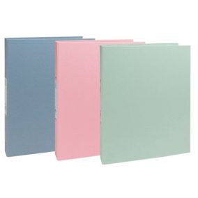   Gyűrűs könyv Exacompta Autentik A/4 2 gyűrűs 40 mm gerinccel vegyes színek