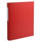 Gyűrűs könyv Exacompta A/4 2 gyűrűs 40 mm gerinccel PP piros