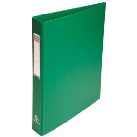 Gyűrűs könyv Exacompta A/4 4 gyűrűs 40 mm gerinccel PP zöld   Gyűrűs könyv Exacompta A/4 4 gyűrűs 40 mm gerinccel PP zöld
