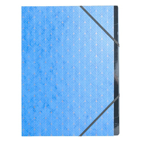 Harmonika irattartó mappa gumis Exacompta NeoDeco vegyes színek