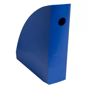   Iratpapucs műanyag Exacompta Bee Blue A/4+ 11 cm gerinccel tengerészkék