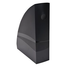 Iratpapucs műanyag Exacompta Mag-Cube fekete Iratpapucs műanyag Exacompta Mag-Cube fekete