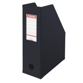 Iratpapucs karton összehajtható Esselte A/4 10 cm gerinccel fekete 56077   Iratpapucs karton összehajtható Esselte A/4 10 cm gerinccel fekete 56077