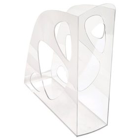   Iratpapucs műanyag Exacompta Ecomag A/4+ 7,7 cm gerinccel áttetsző