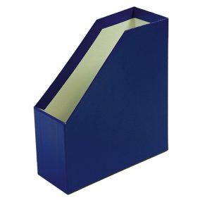 Iratpapucs pd karton merev falú A/4 9 cm gerinccel fóliás sötétkék   Iratpapucs pd karton merev falú A/4 9 cm gerinccel fóliás sötétkék
