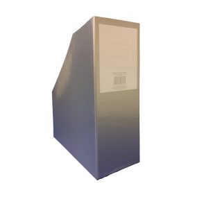 Iratpapucs pd karton merev falú A/4 9 cm gerinccel fóliás ezüst   Iratpapucs pd karton merev falú A/4 9 cm gerinccel fóliás ezüst