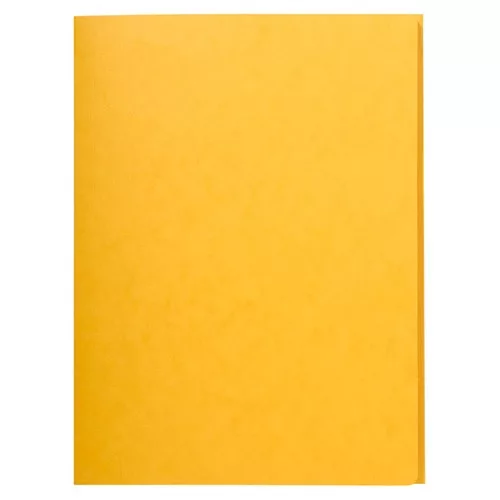 Pólyás iratgyűjtő Exacompta A/4 prespán 400g sárga