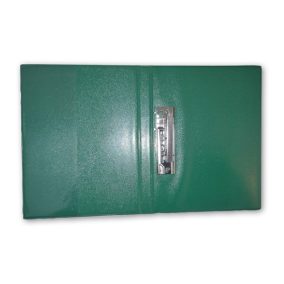 Villámzáras mappa A/4 álló zöld