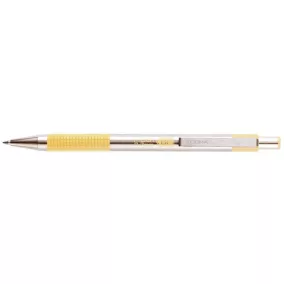 Golyóstoll Zebra F-301 pastel 0,7 mm pasztellsárga
