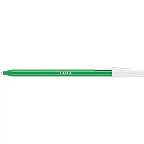 Golyóstoll Signetta D50 0.7 mm zöld eldobható