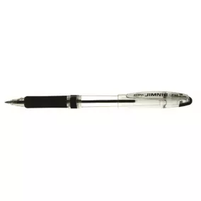 Golyóstoll Zebra Jimnie nyomógombos 0.7 mm fekete