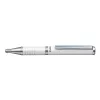 Golyóstoll Zebra SL-F1 0.7 mm díszdobozban Metál fehér