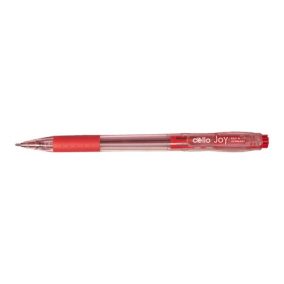 Golyóstoll Cello Joy 0,7 mm piros eldobható Golyóstoll Cello Joy 0,7 mm piros eldobható