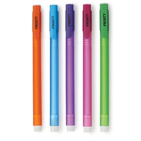   Golyóstoll Cello Frosty vegyes tolltest 0,7 mm kupakos kék eldobható