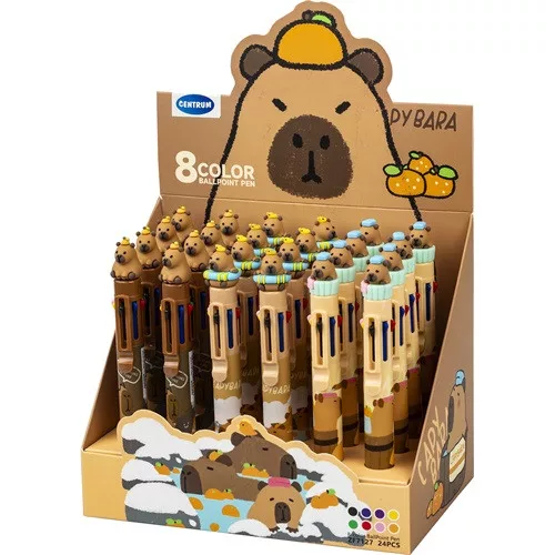 Golyóstoll CAPYBARA 0,5 mm 8 színű