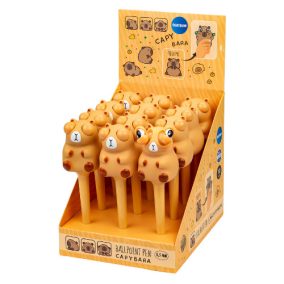 Golyóstoll CAPYBARA figurával 0,7 mm kék