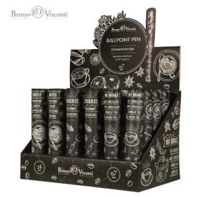   Golyóstoll Bruno Visconti 0,7mm kék, Dreamwrite, ref. Café Nero