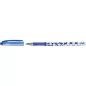 Zselés toll Centrum 0,5 mm kék radírozható mintás