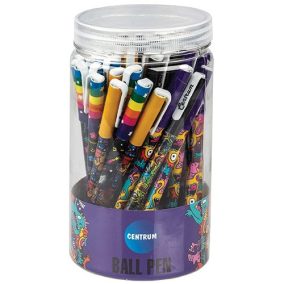 Zselés toll Centrum Monster 0,5 mm kék radírozható