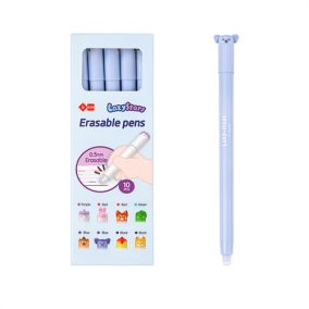   Zselés toll Lazy Stars kupakos 0,5 mm radírozható koala kék betéttel