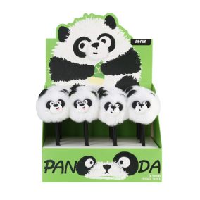 Zseléstoll panda pompom