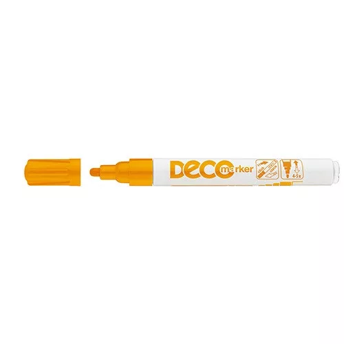 Lakkmarker Ico Deco narancssárga
