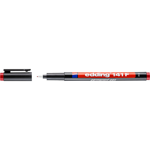 Marker Edding 141 F OHP permanent piros